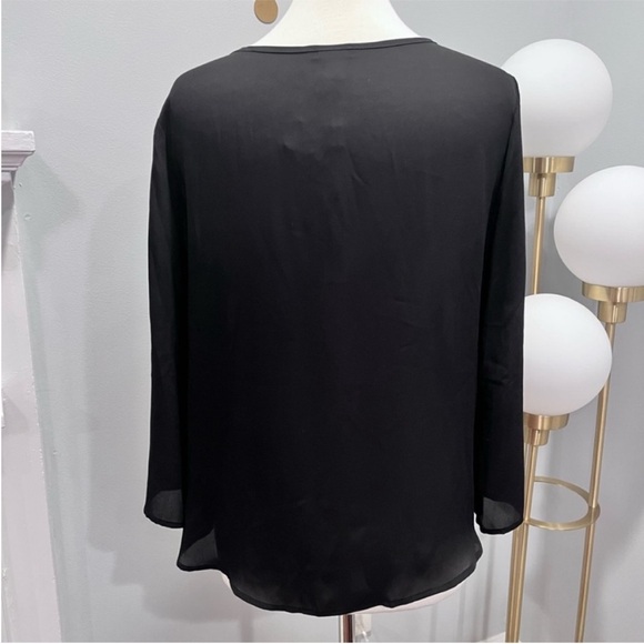 NWT Spense Jeweled Sleeve Blouse - Picture 4 of 7